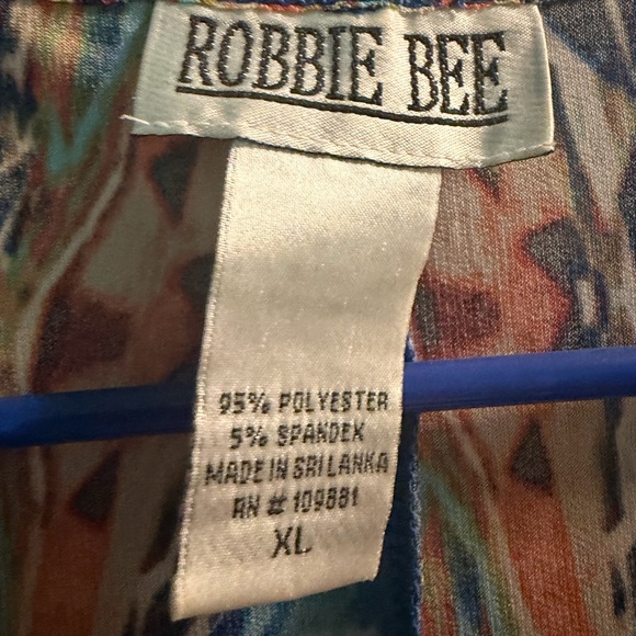 Robbie Bee Colorful Patterned Dress - Picture 5 of 5